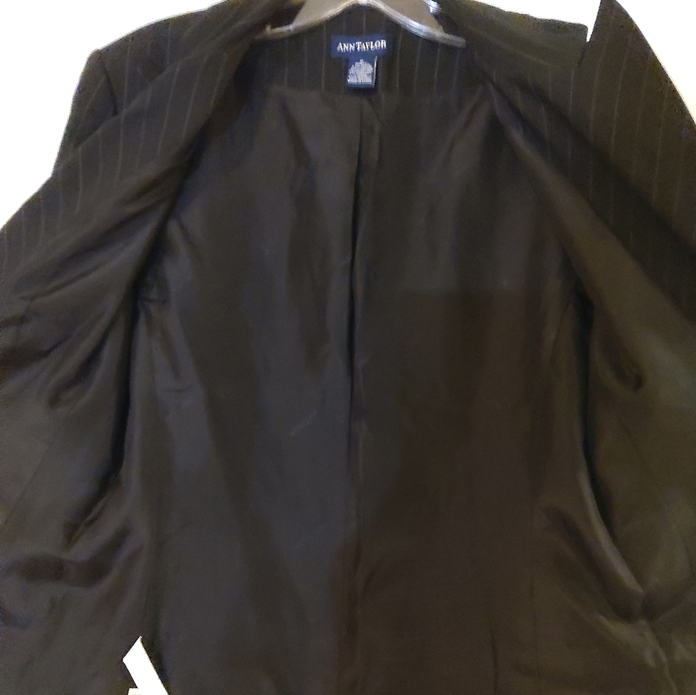 ANN TAYLOR STRIPE JACKET 8 - Picture 8 of 8